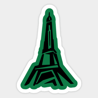 Eiffel Tower - Minimalist Design Sticker